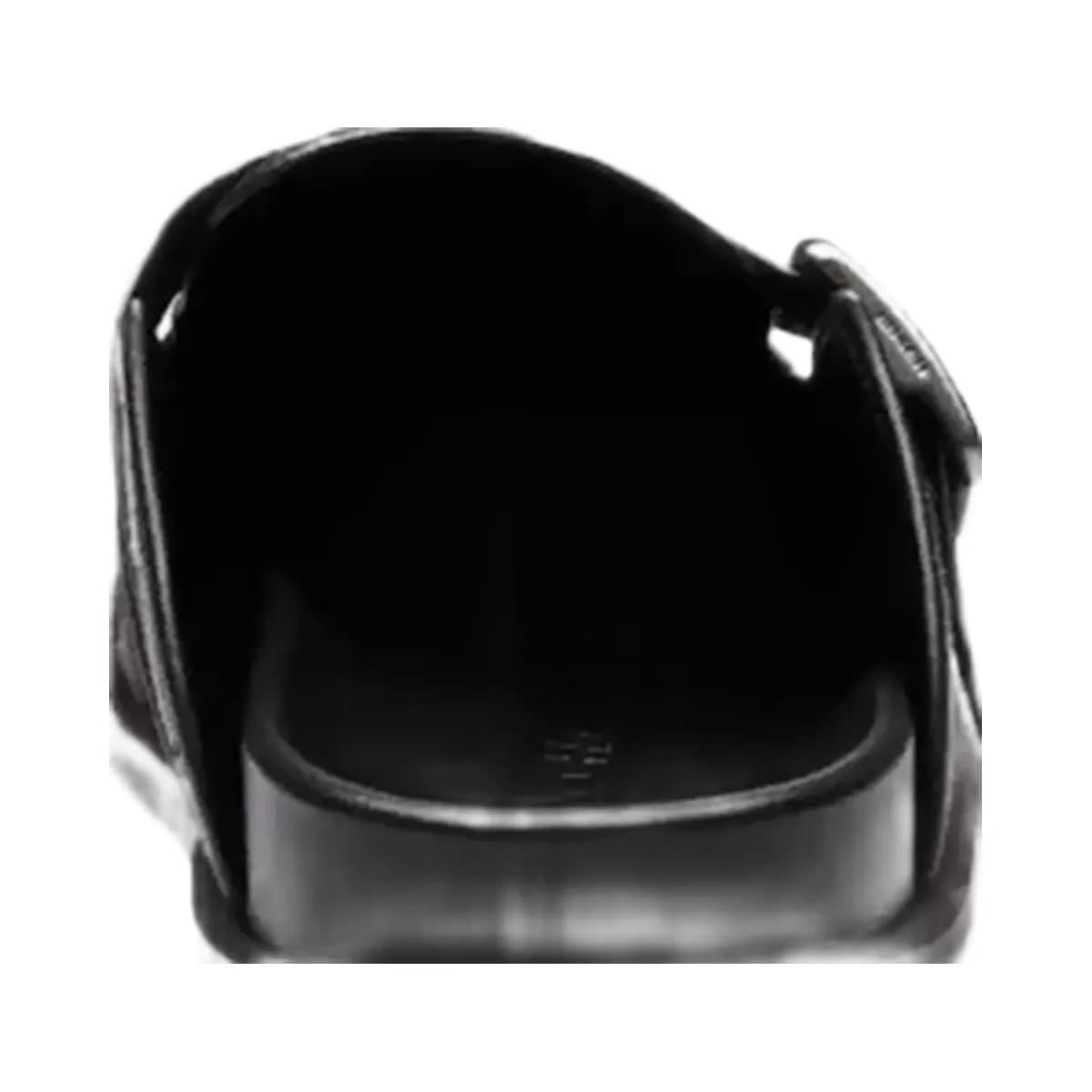 Coach Buckle Clog In Signature Jacquard in Graphite Black - HypeFly India View 4