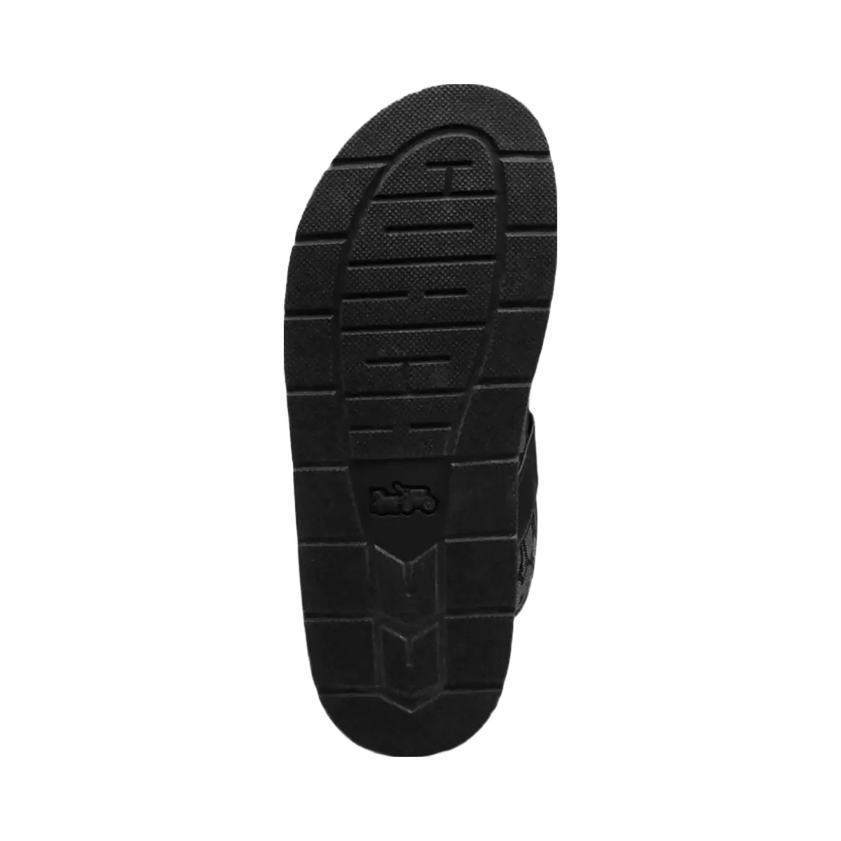 Coach Buckle Clog In Signature Jacquard in Graphite Black - HypeFly India View 5