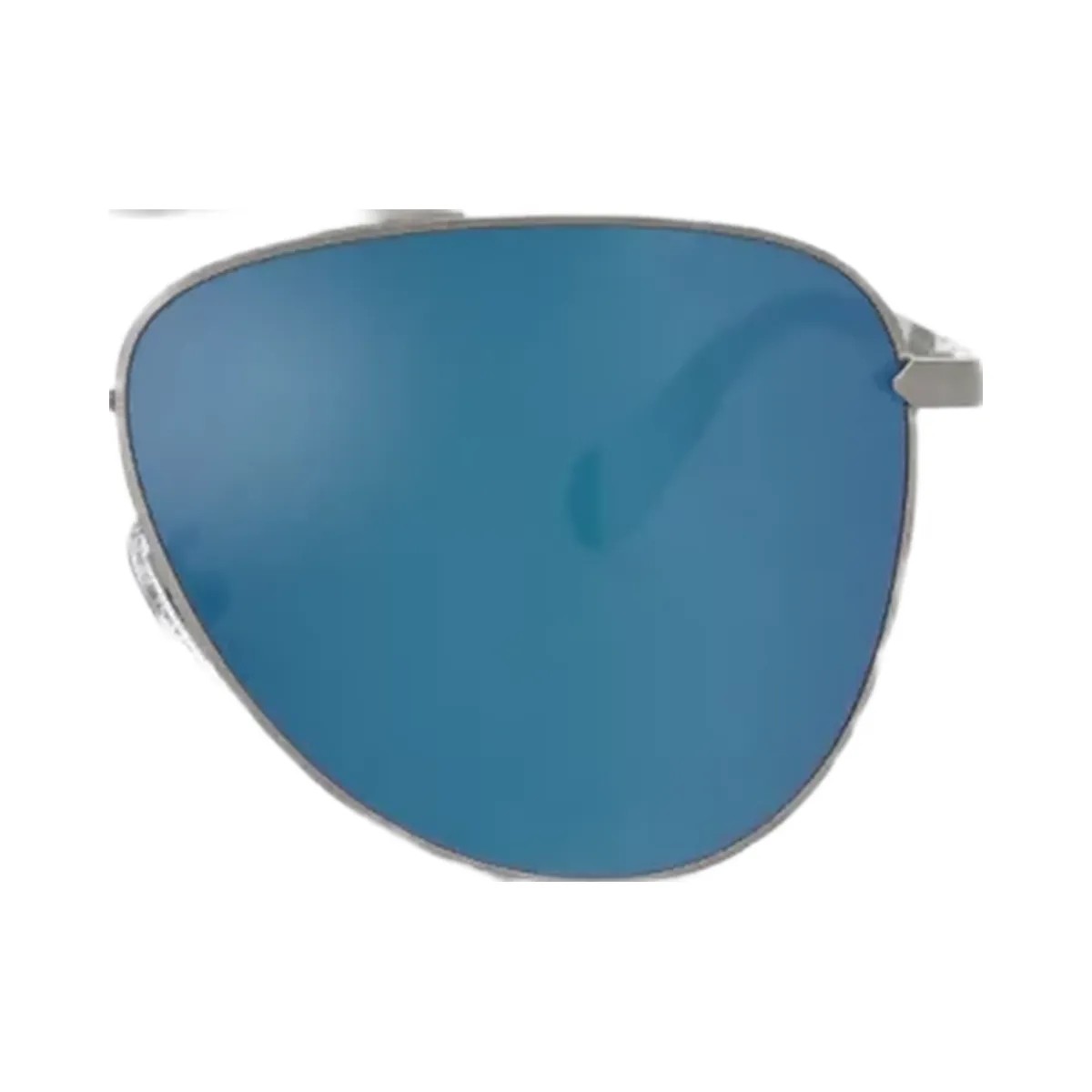 Coach C Hardware Metal Pilot Sunglasses in Silver Blue - HypeFly India View 2