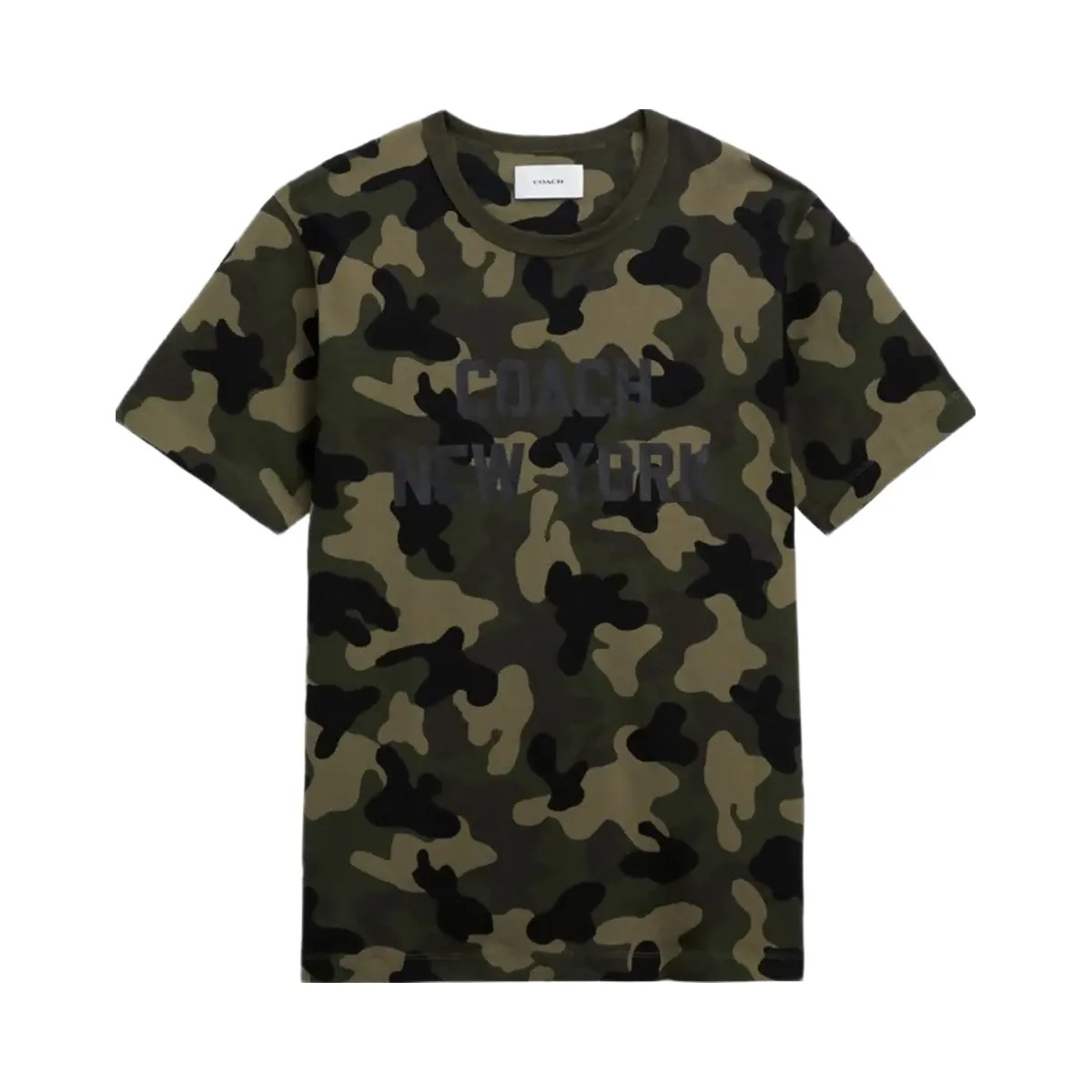 Coach Camo Print T Shirt Camo - HypeFly India View 1