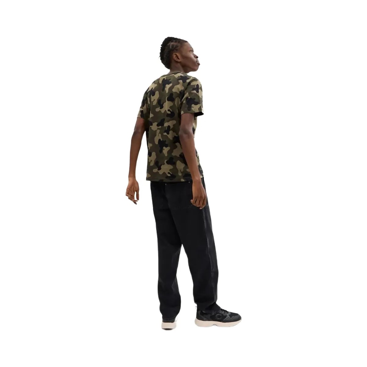 Coach Camo Print T Shirt Camo - HypeFly India View 3