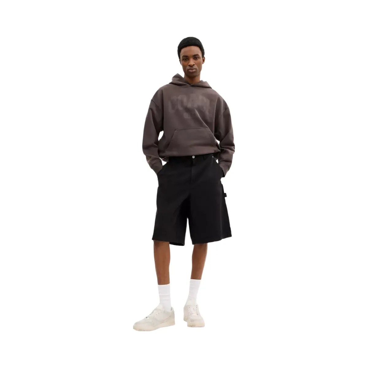 Coach Canvas Shorts in Black - HypeFly India View 2