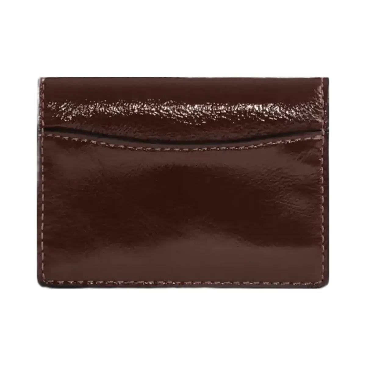 Coach Card Case With Charms in Silver Maple - HypeFly India View 2