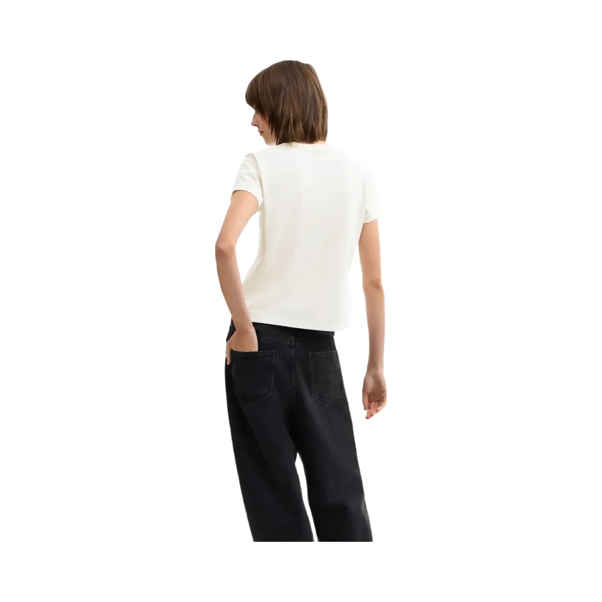 Coach Cat T Shirt In Organic Cotton Vintage Ivory - HypeFly India View 3