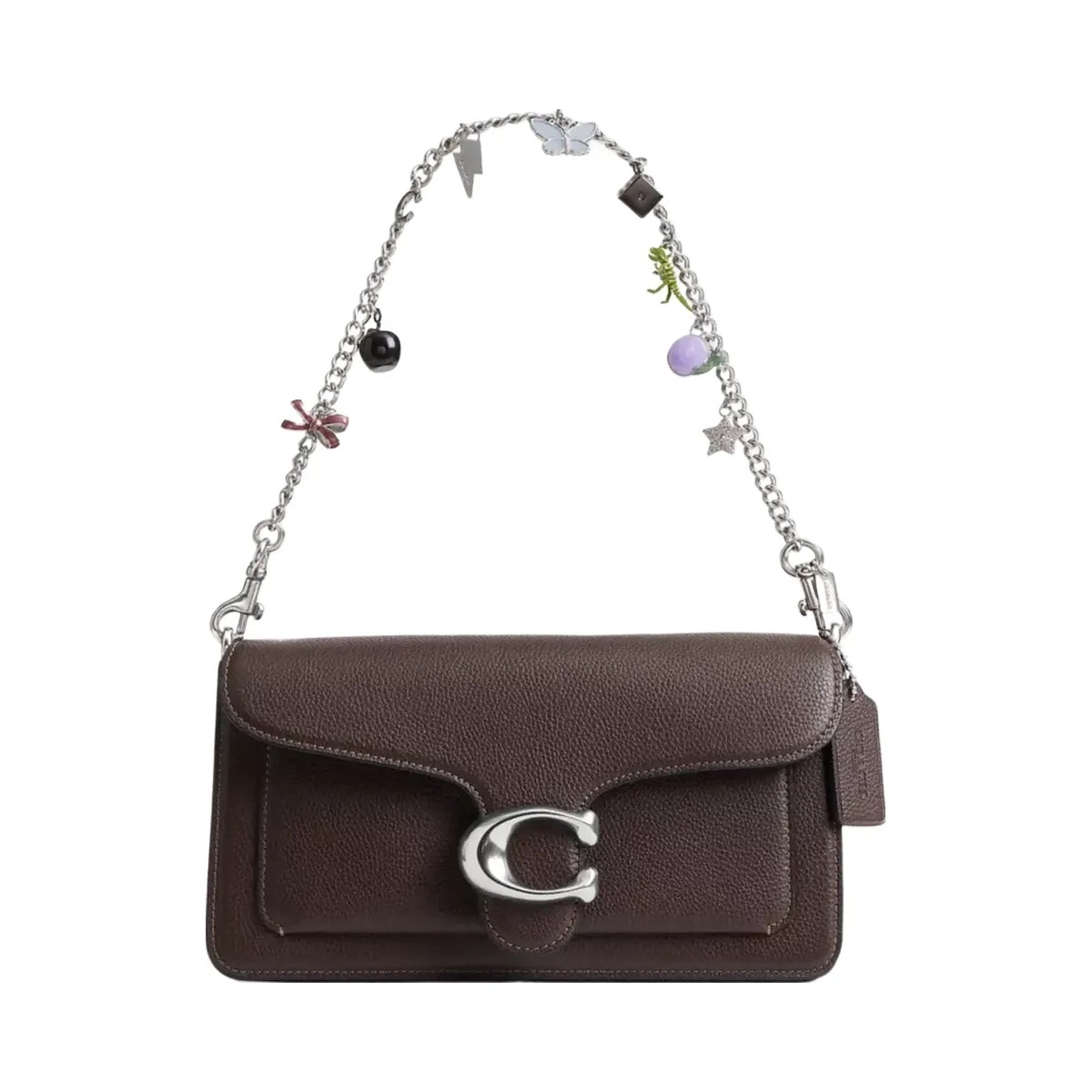 Coach Charm Chain Strap in Silver Multi - HypeFly India View 2