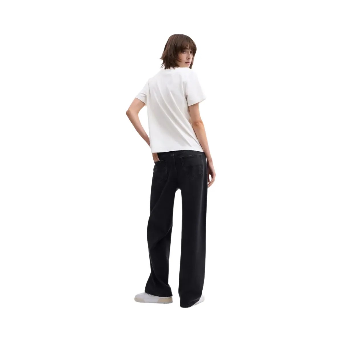 Coach Cherry Signature Classic T Shirt In Organic Cotton Vintage Ivory - HypeFly India View 3
