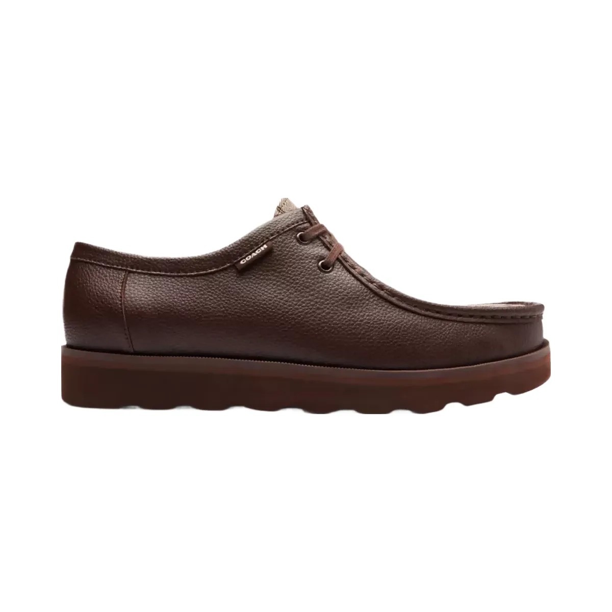 Coach Chukka Shoe With Signature Canvas in Oak Maple - HypeFly India View 2