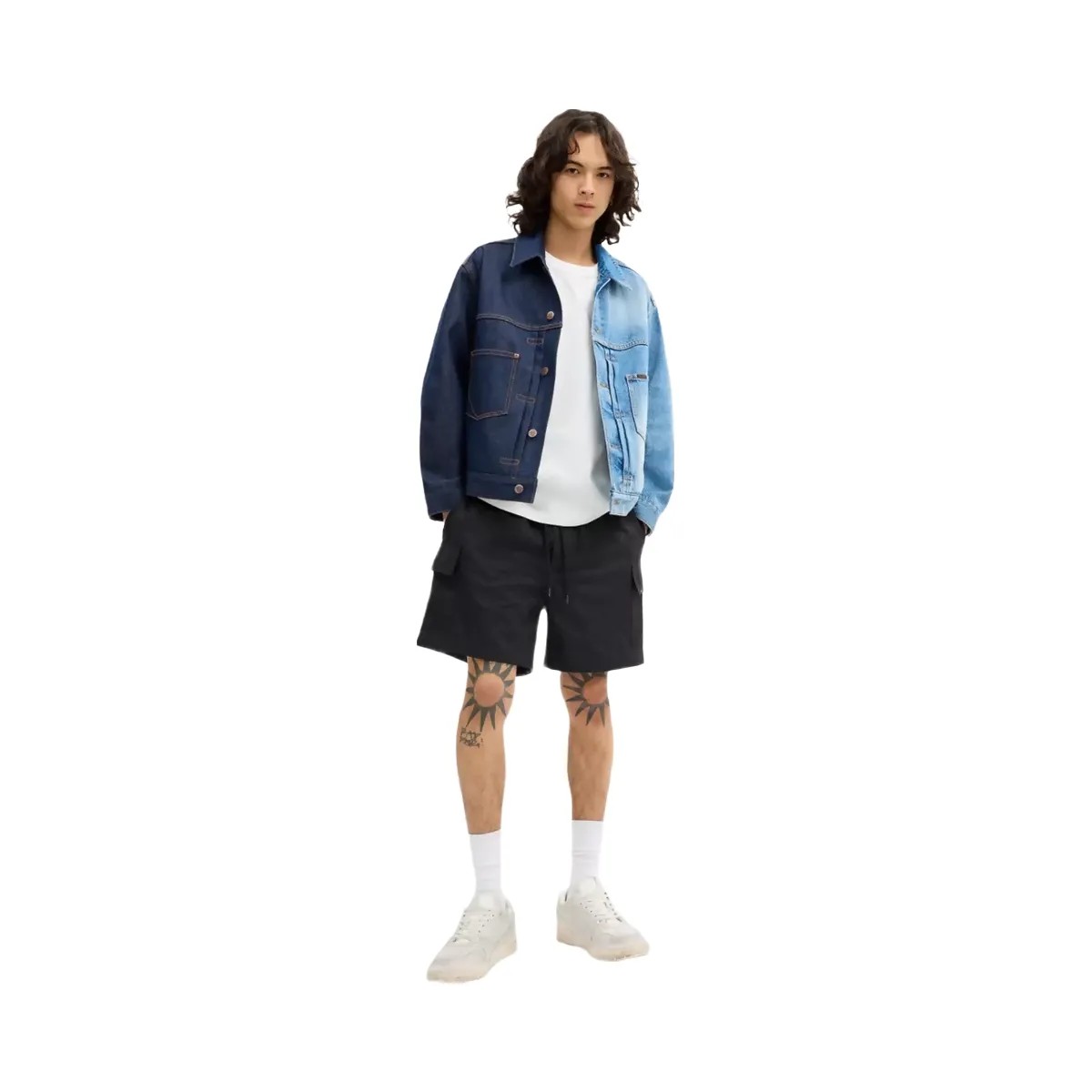 Coach x Brain Dead Signature Camp Shorts in Black - HypeFly India View 2