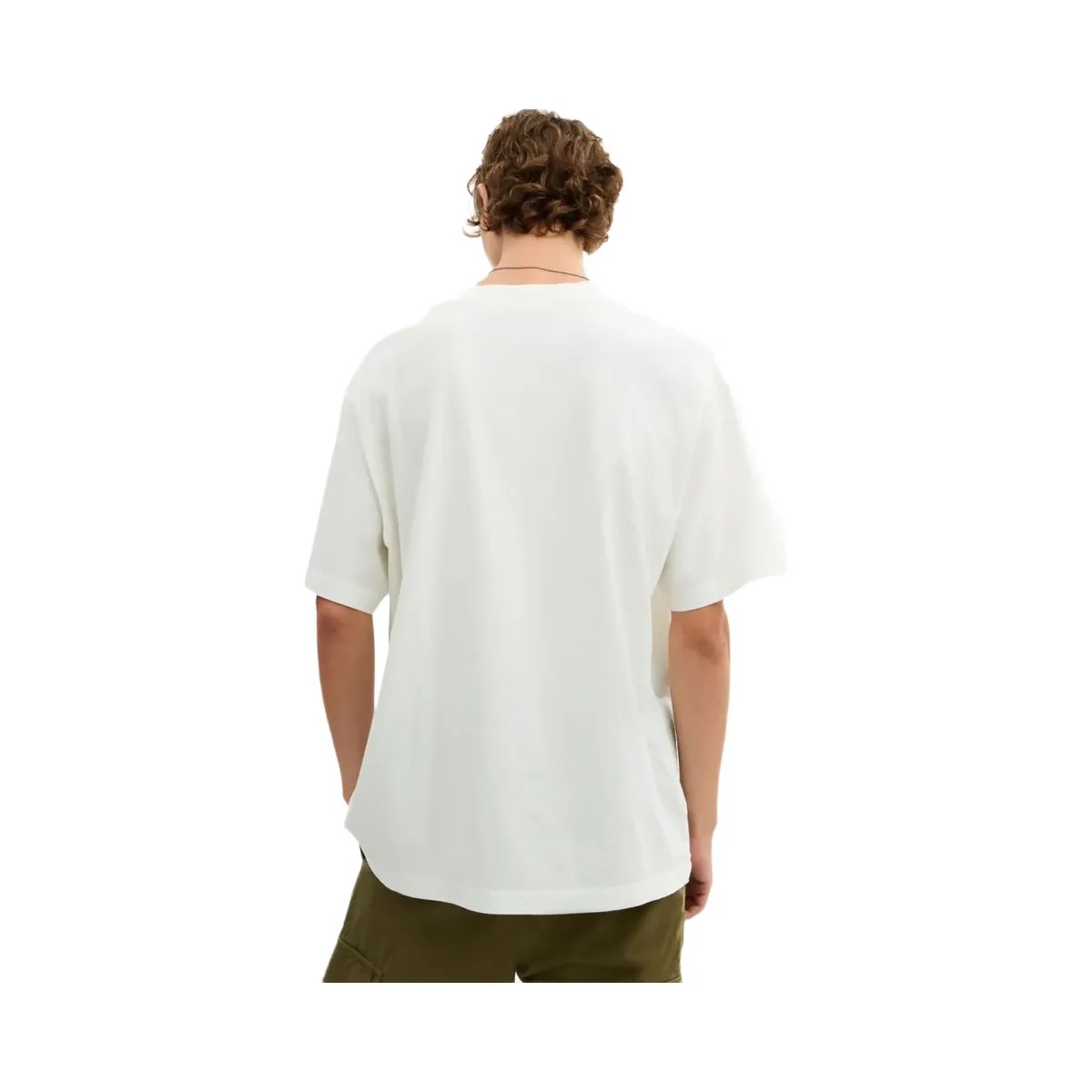 Coach Collage Train Relaxed T Shirt In Organic Cotton Vintage Ivory - HypeFly India View 3