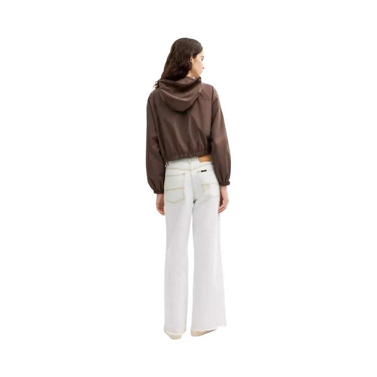 Coach Colorblock Windbreaker In Recycled Polyester in Brown - HypeFly India View 3