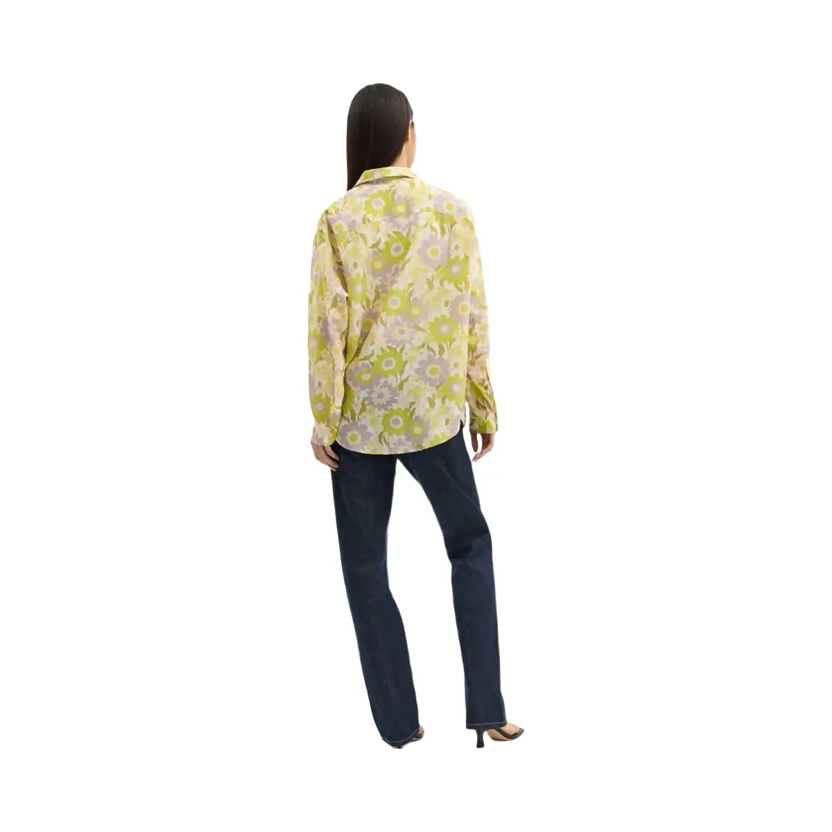 Coach Cotton Voile Shirt Yellow Floral - HypeFly India View 3