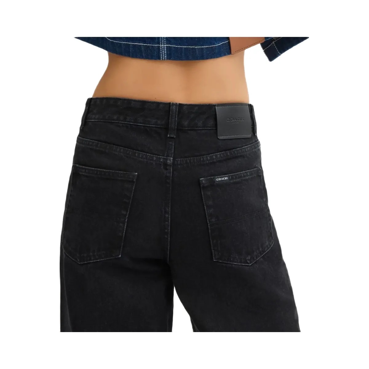 Coach Denim Jeans Black - HypeFly India View 4