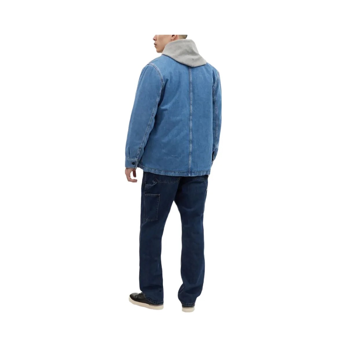 Coach Denim Overshirt Medium Indigo - HypeFly India View 4
