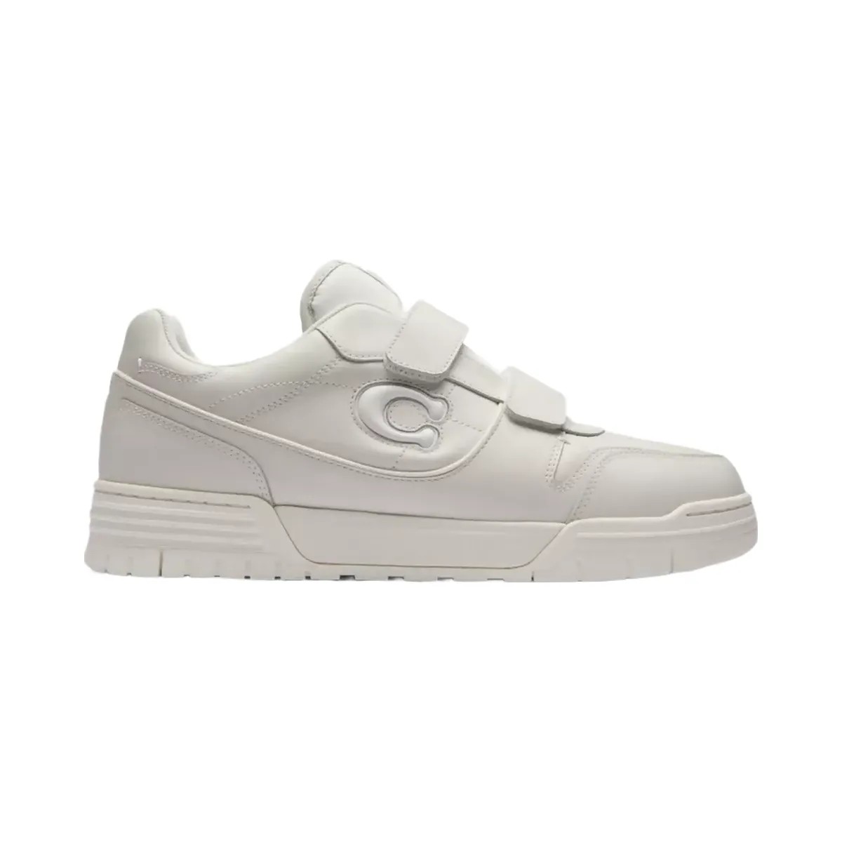 Coach Double Strap Soho Sneaker in Optic White - HypeFly India View 2