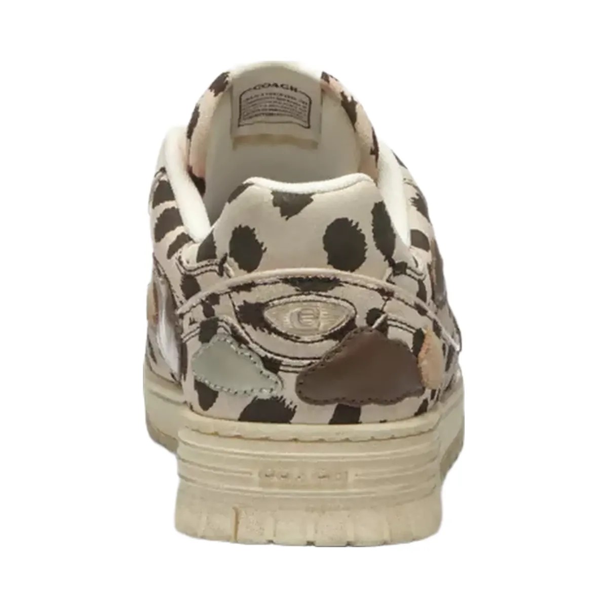 Coach Double Strap Soho Sneaker With Clouds in Dalmation Multi - HypeFly India View 4