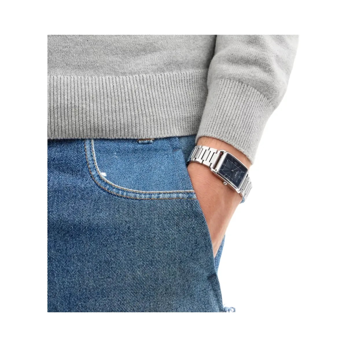 Coach Elliot Watch, 32 Mm X 26 Mm in Stainless Steel - HypeFly India View 4