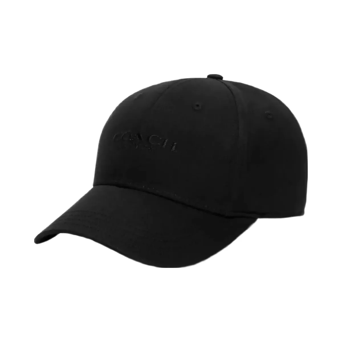 Coach Embroidered Baseball Hat in Black - HypeFly India View 1