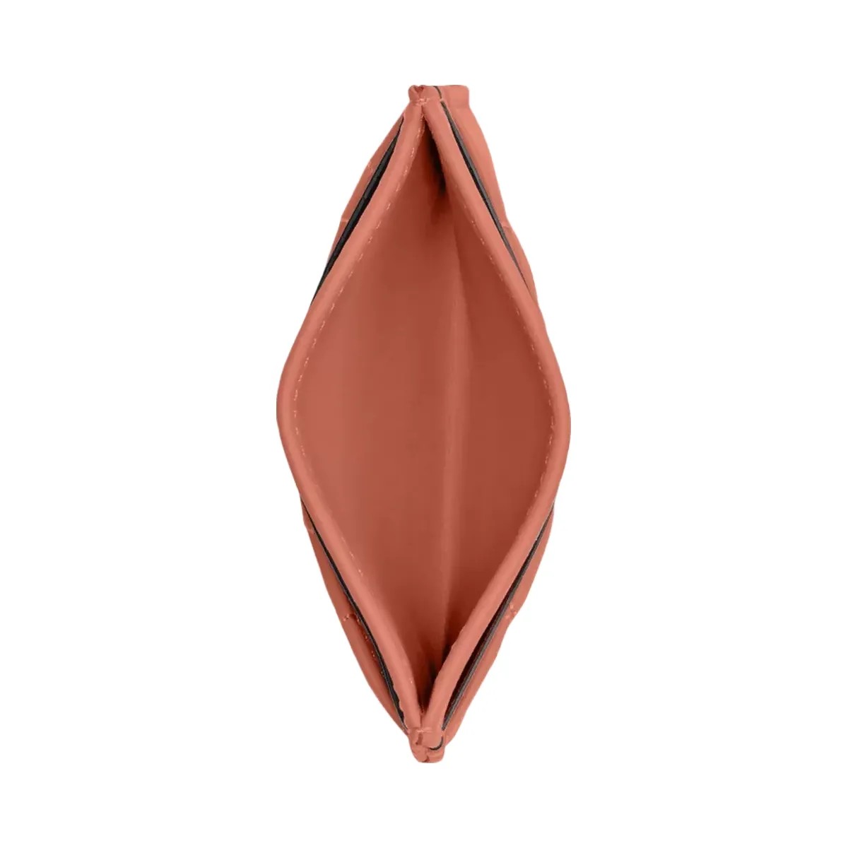 Coach Essential Card Case With Pillow Quilting in Brass Dark Peach - HypeFly India View 3