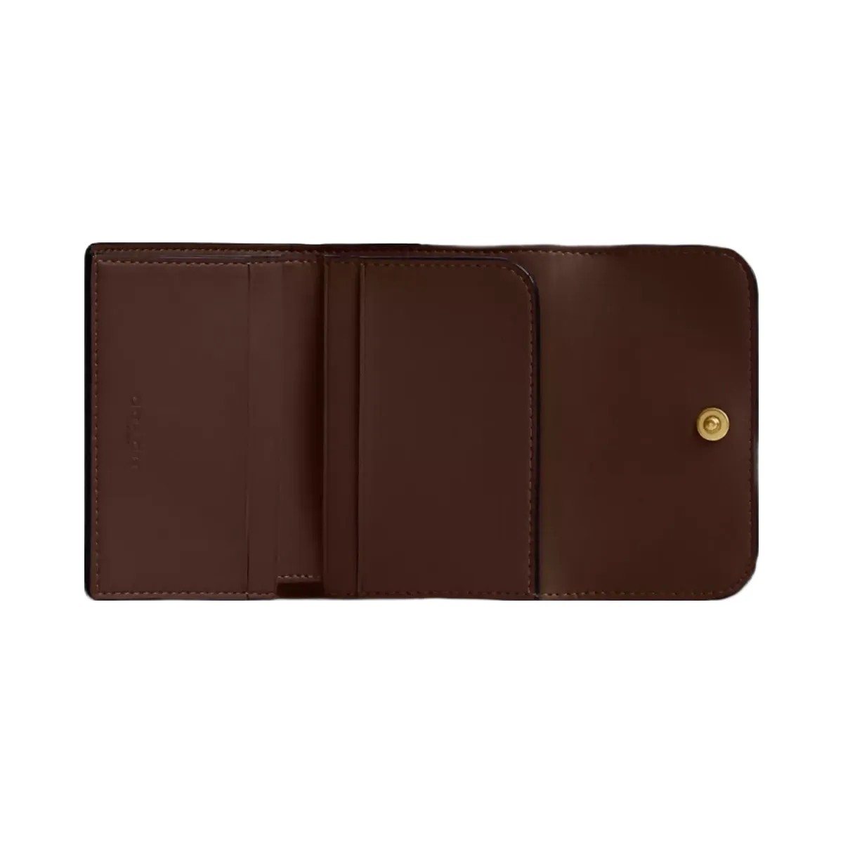 Coach Essential Card Holder Wallet in Brass Maple - HypeFly India View 3
