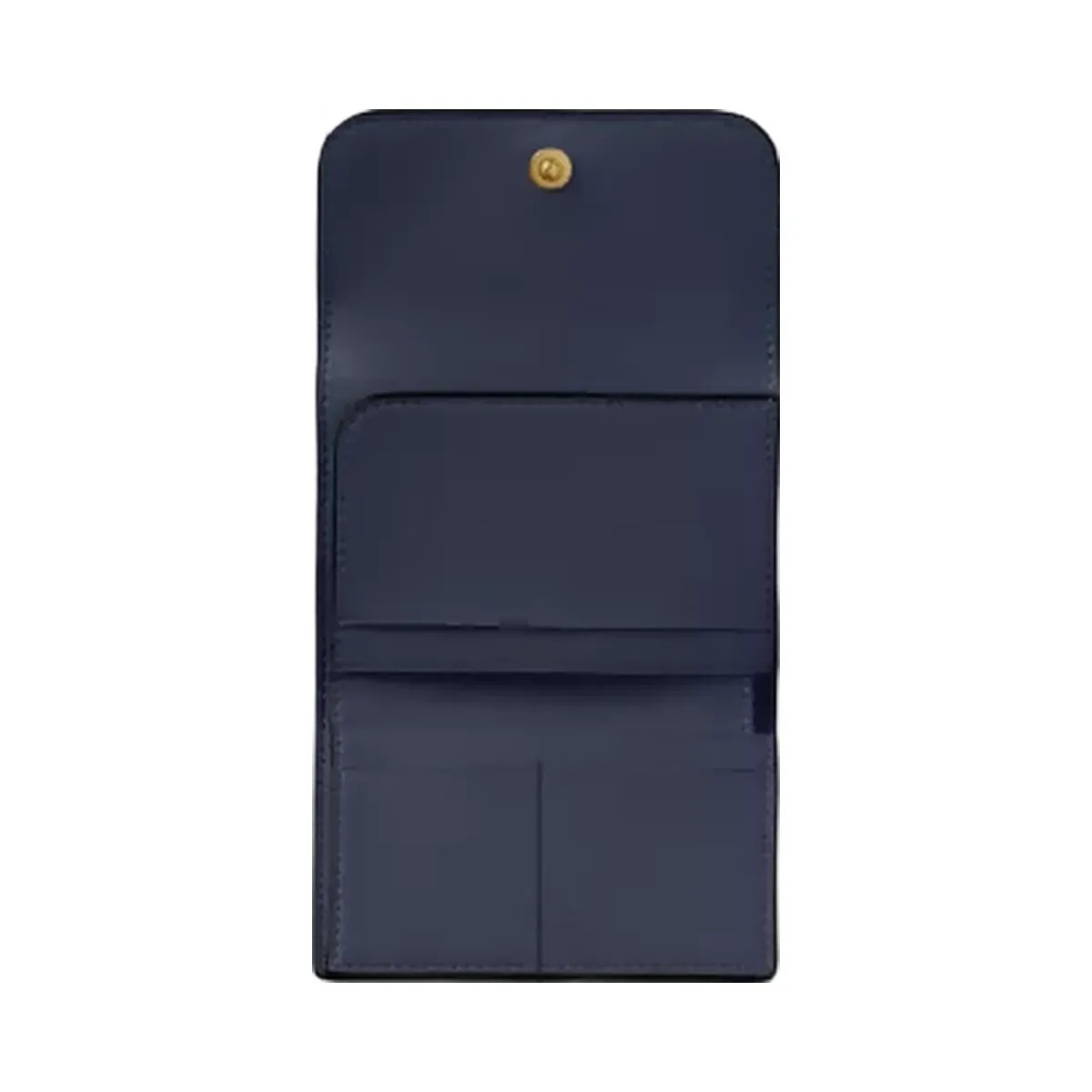 Coach Essential Card Holder Wallet in Brass Navy - HypeFly India View 6