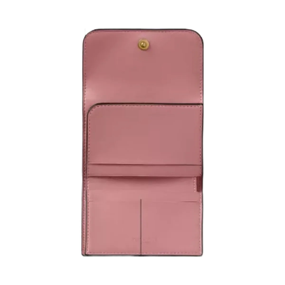 Coach Essential Card Holder Wallet in Brass Peony - HypeFly India View 6