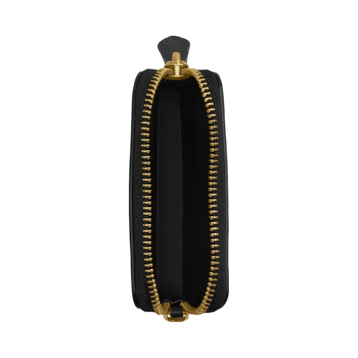 Coach Essential Chain Card Case in Brass Black - HypeFly India View 3