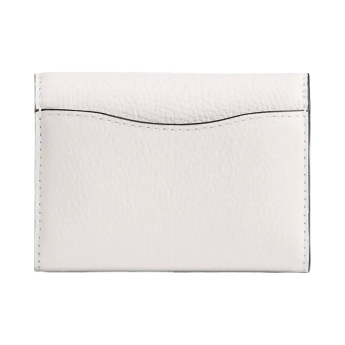 Coach Essential Flap Card Case in Brass Chalk - HypeFly India View 2