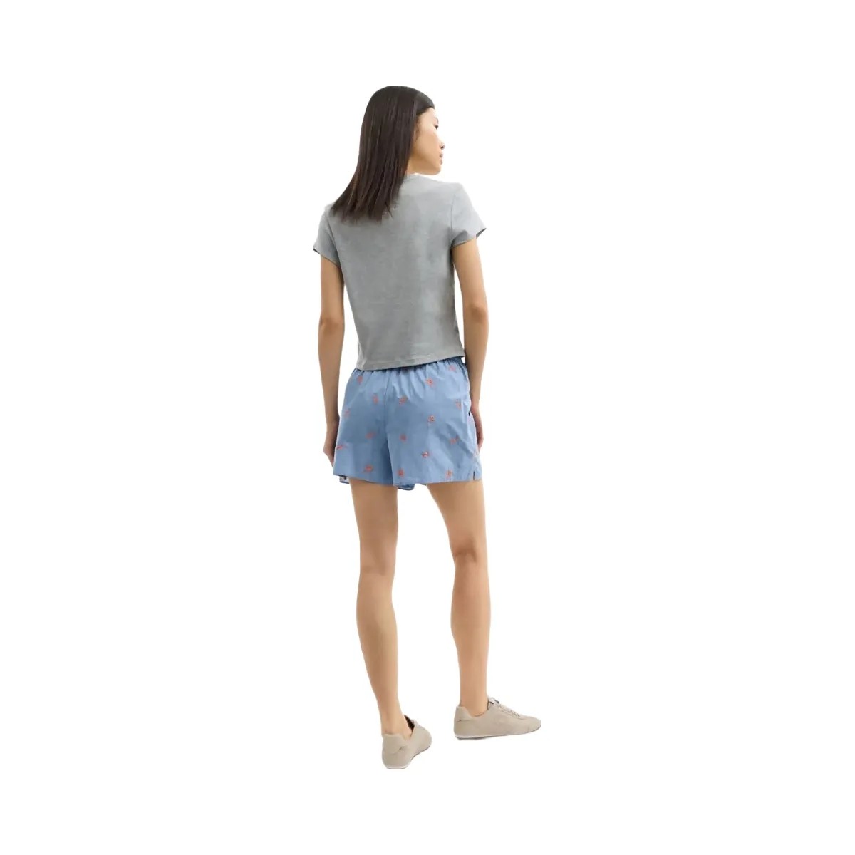 Coach Floral Embroidery Boxer Shorts Blue - HypeFly India View 3