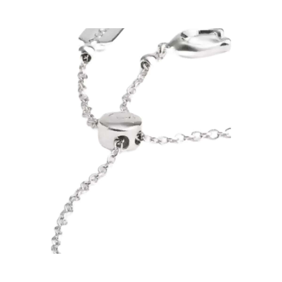 Coach Halo Heart Slider Bracelet in Silver - HypeFly India View 1