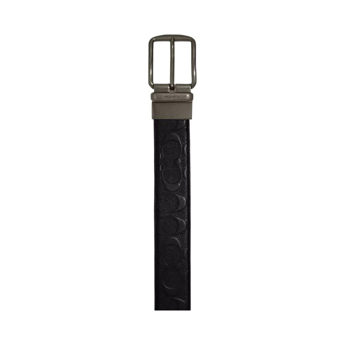 Coach Harness Buckle Cut-To-Size Reversible Belt, 38 Mm in Black - HypeFly India View 2