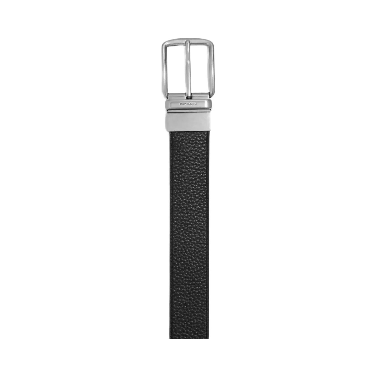 Coach Harness Buckle Cut-To-Size Reversible Belt, 38 Mm in Black Dark Brown - HypeFly India View 2