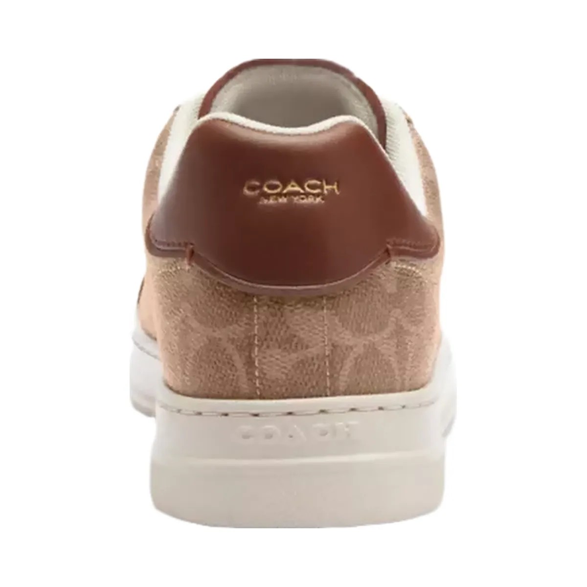 Coach High Line Sneaker In Signature Canvas in Brown Khaki - HypeFly India View 4