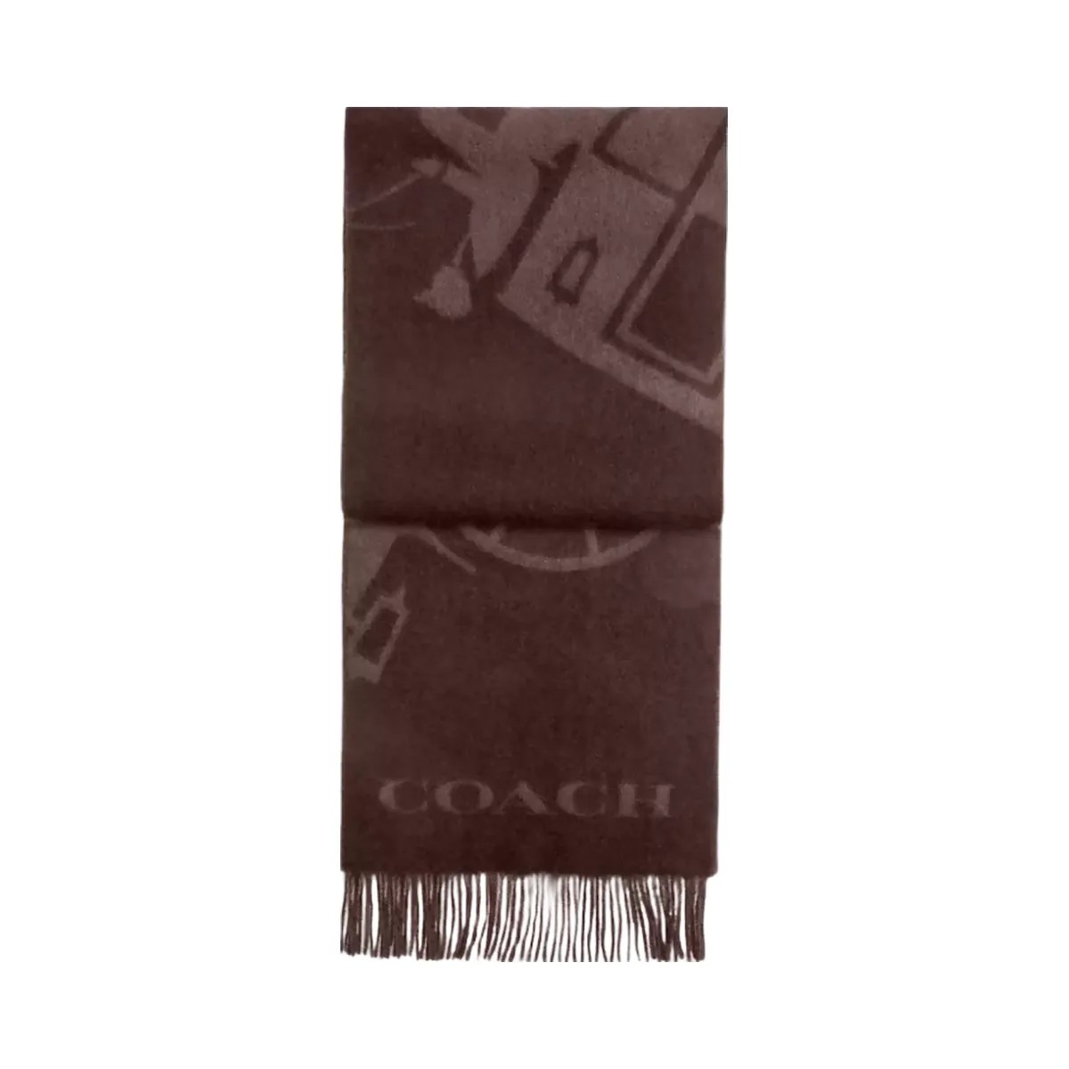 Coach Horse And Carriage Cashmere Muffler in Maple - HypeFly India View 1