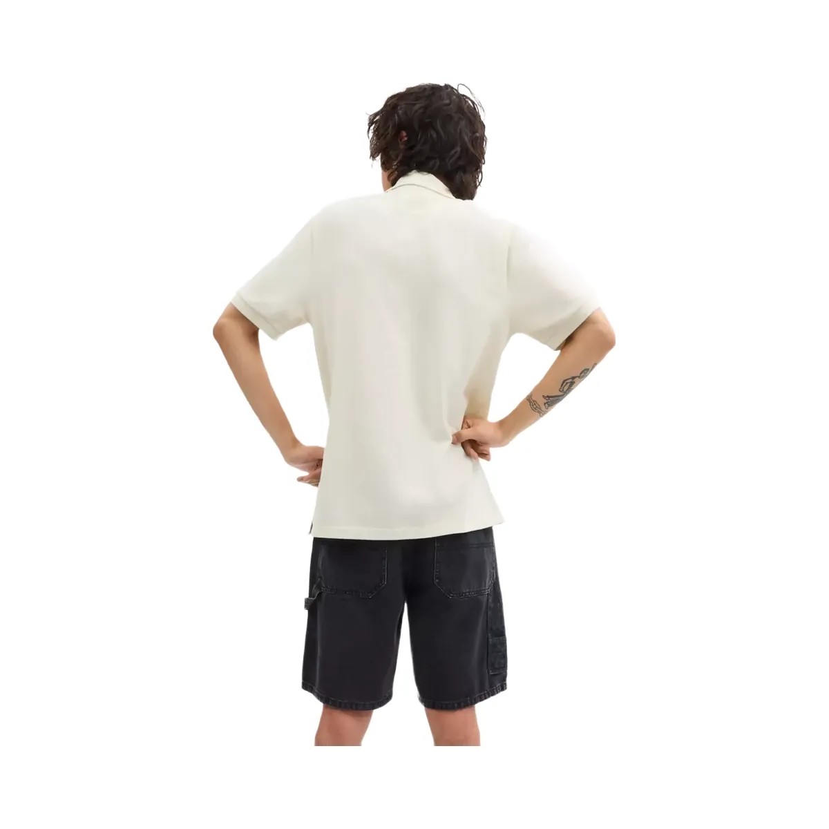 Coach Horse And Carriage Classic Polo In Organic Cotton in White - HypeFly India View 3