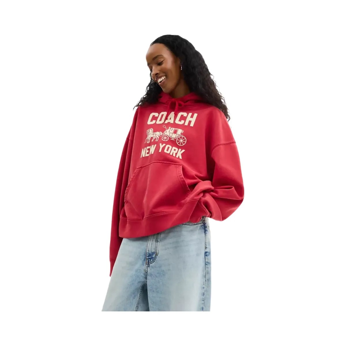 Coach Horse And Carriage Hoodie in Red - HypeFly India View 4