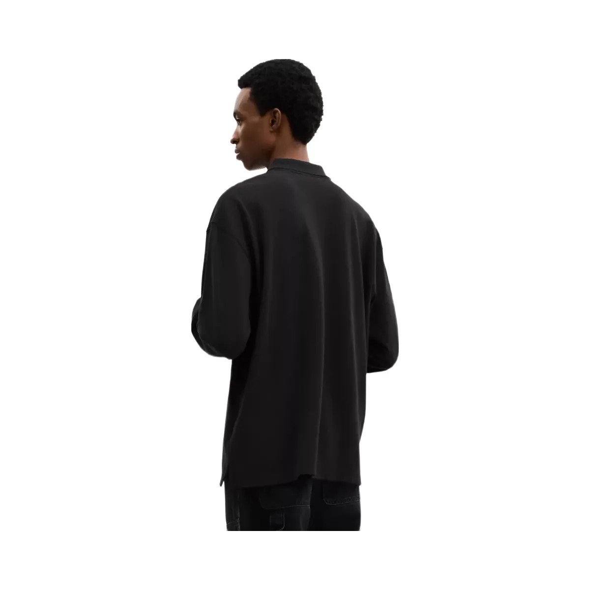 Coach Horse And Carriage Long Sleeve Polo in Black - HypeFly India View 4