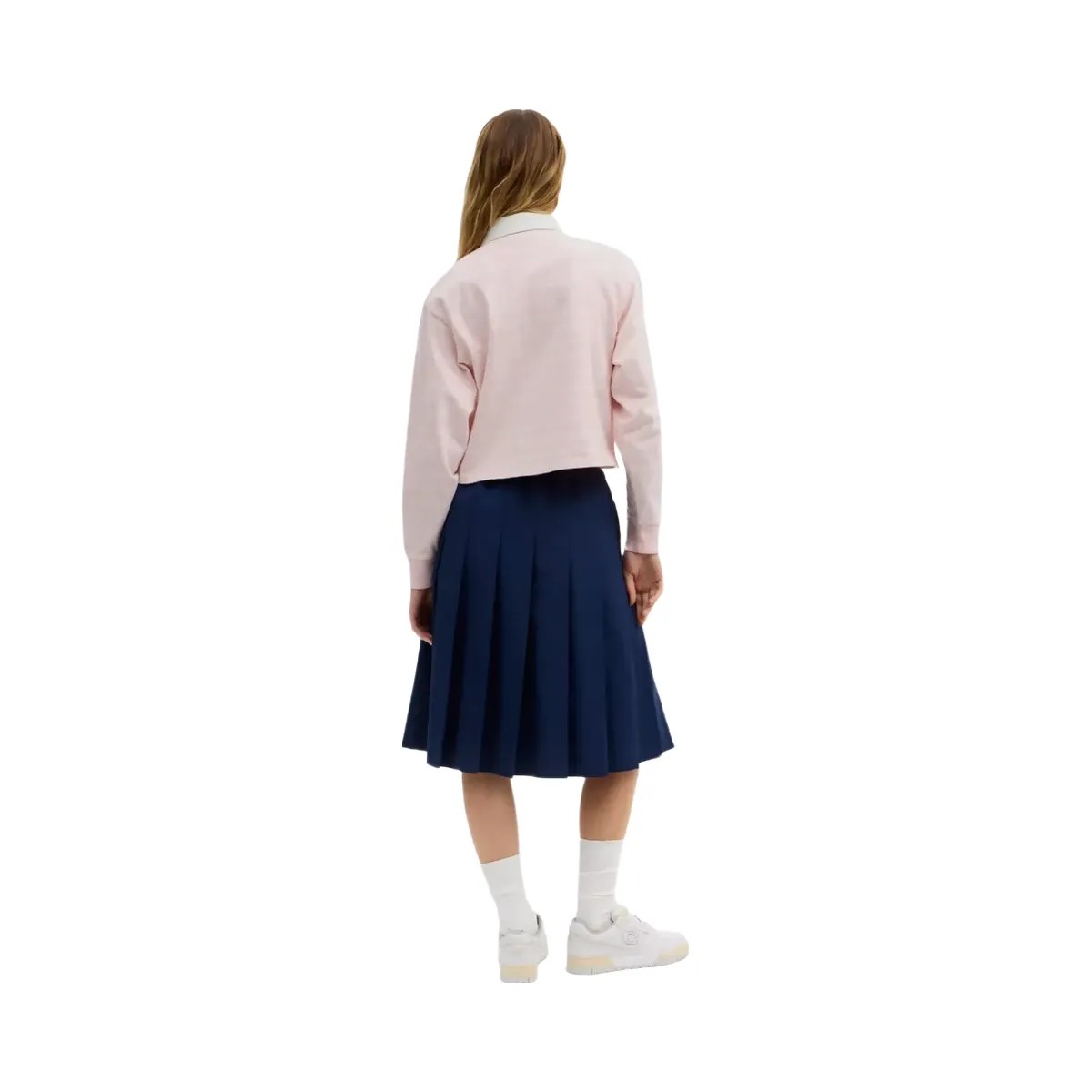 Coach Horse And Carriage Striped Rugby Polo In Organic Cotton in Pink - HypeFly India View 3