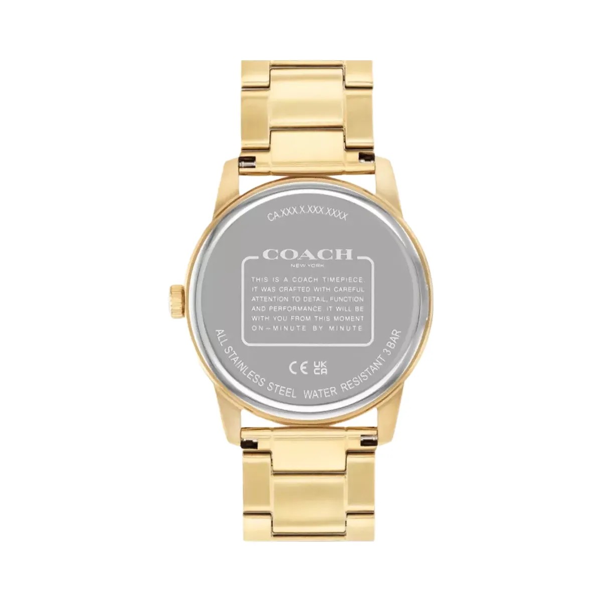 Coach Keane Watch Gift Set, 39 Mm in Gold Black - HypeFly India View 3