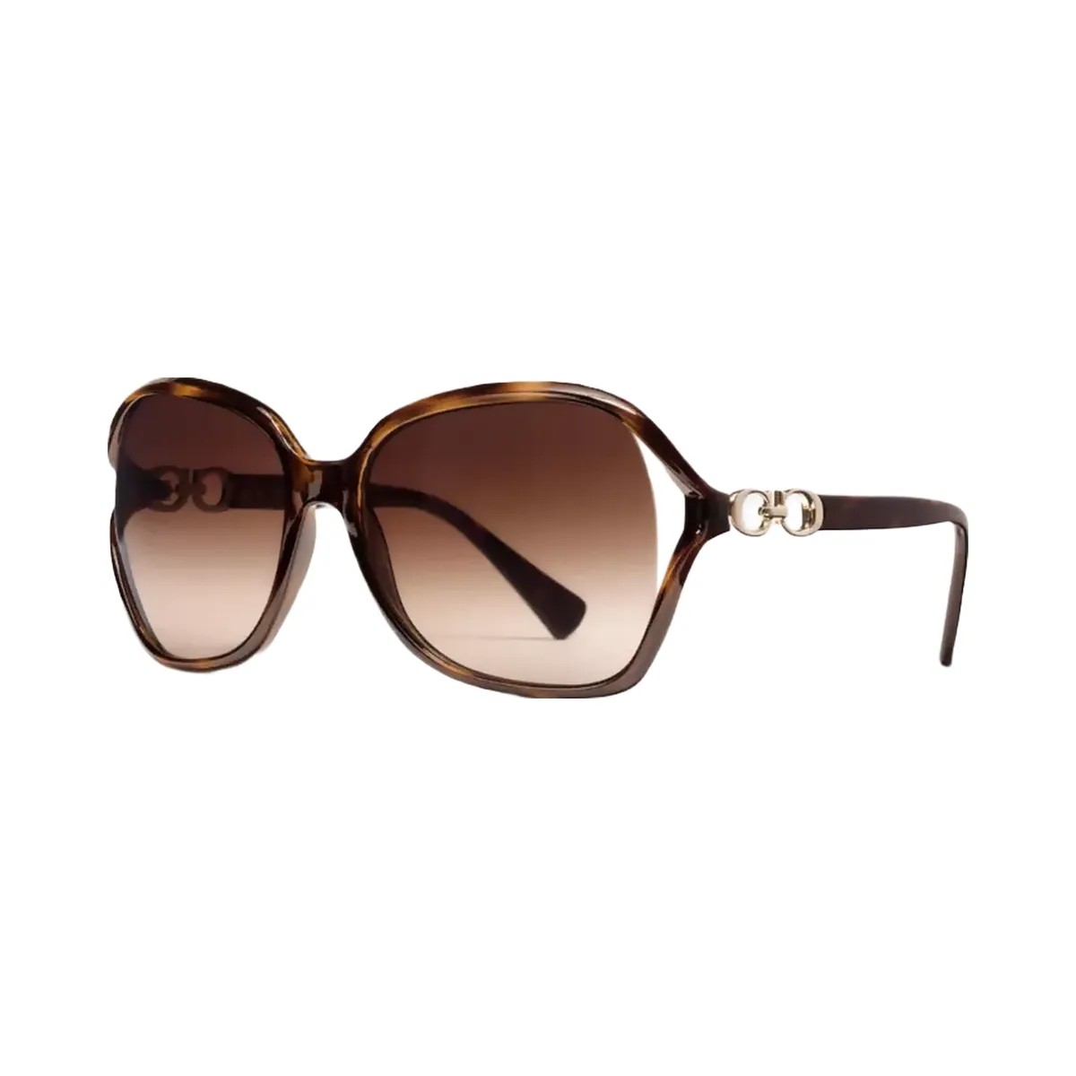 Coach Kissing C Sunglasses in DARK TORTOISE - HypeFly India View 1