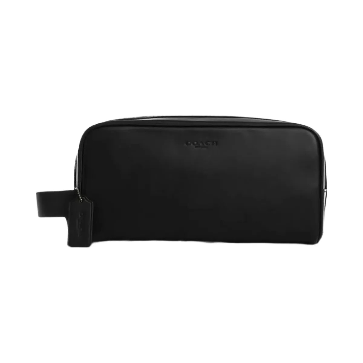 Coach Large Travel Kit in Gunmetal Black - HypeFly India View 1
