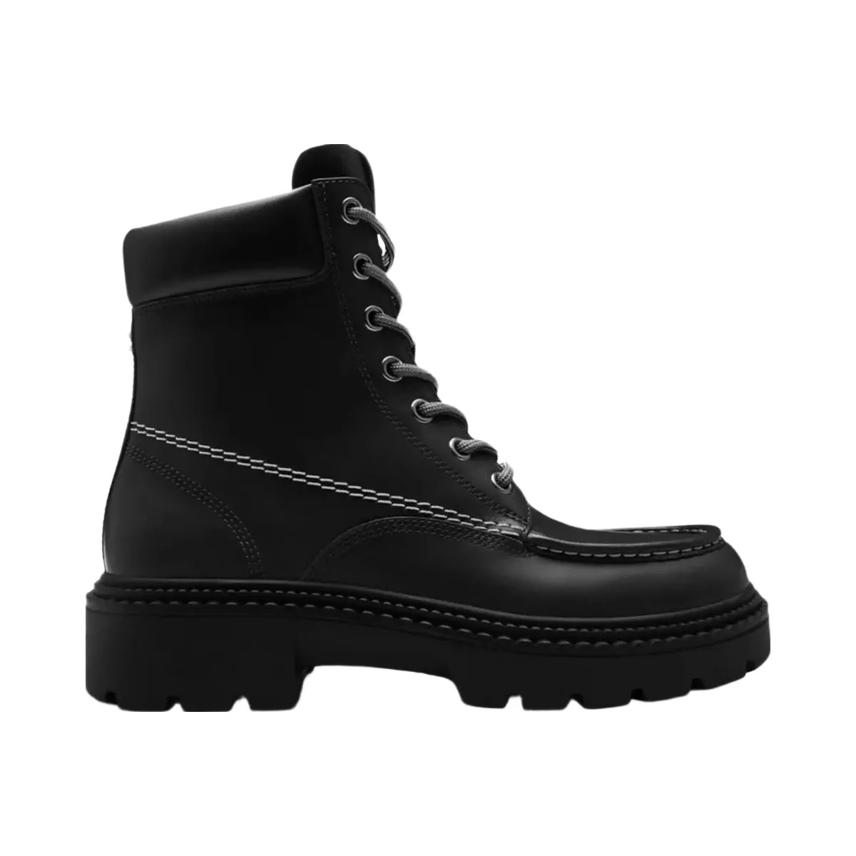 Coach Lug Sole Boot in Black - HypeFly India View 2