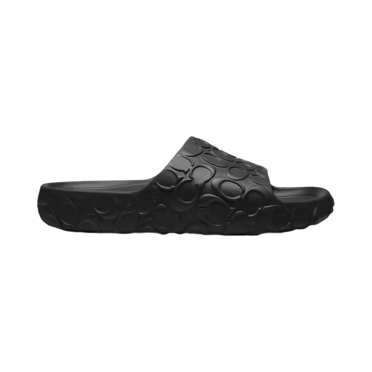 Coach Men's Bay Slide In Signature Black - HypeFly India View 1