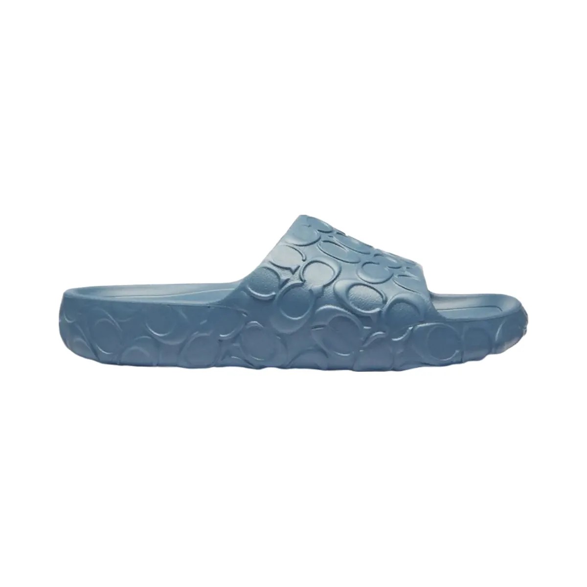 Coach Men's Bay Slide In Signature Light Denim - HypeFly India View 1