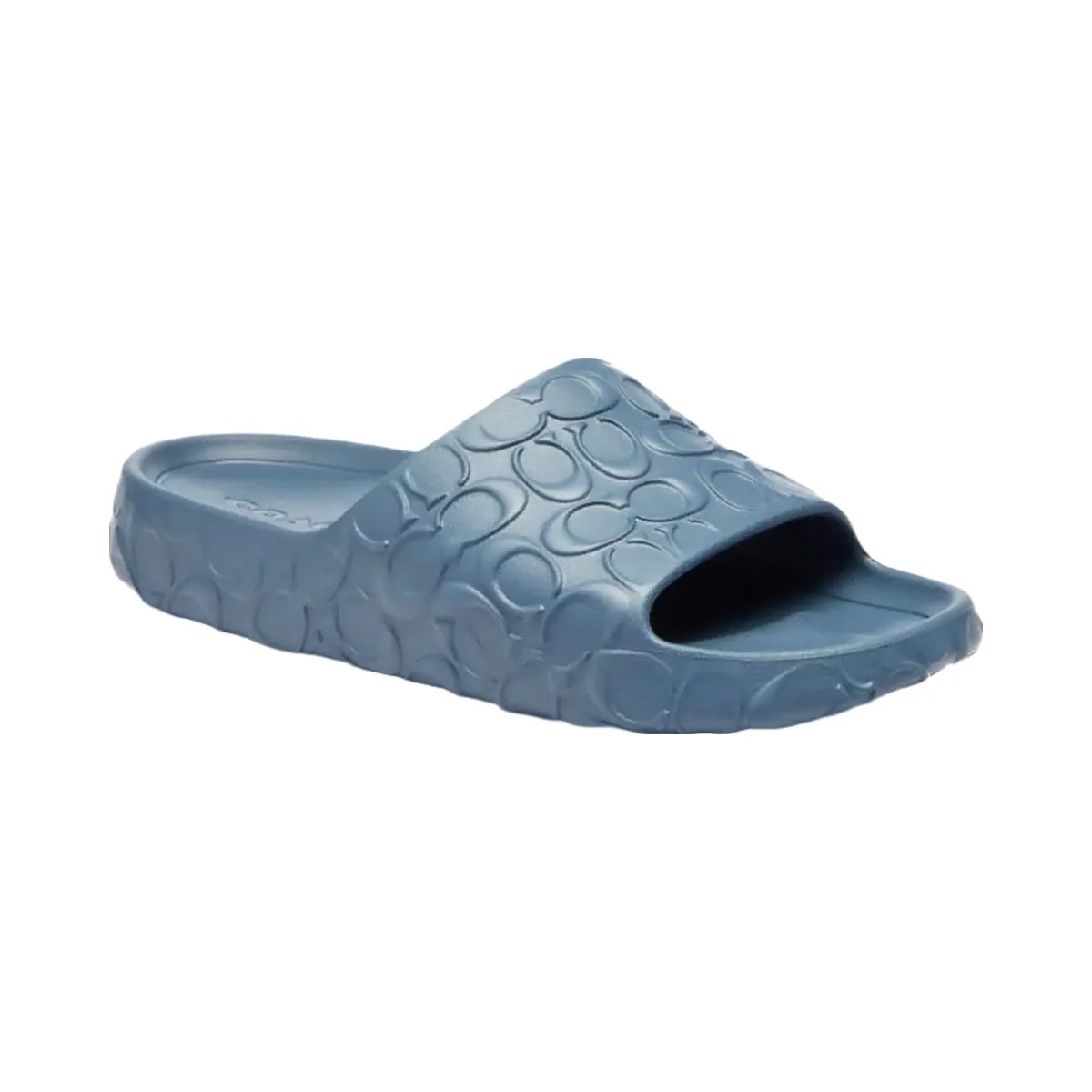Coach Men's Bay Slide In Signature Light Denim - HypeFly India View 2