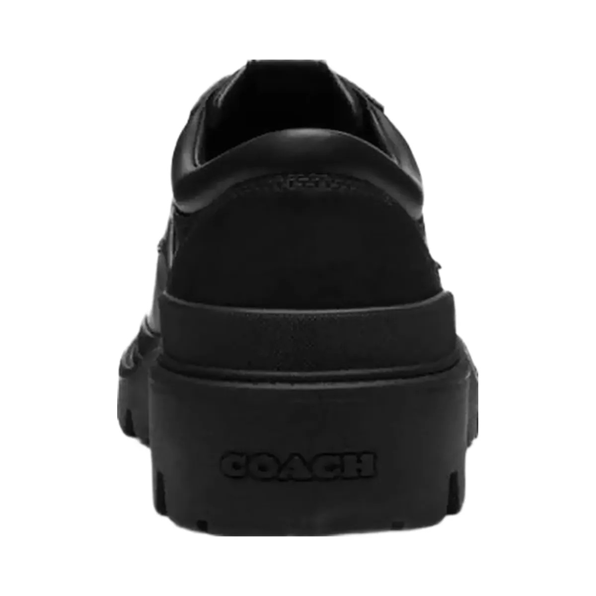 Coach Men's Cameron Derby In Signature Leather Black - HypeFly India View 4