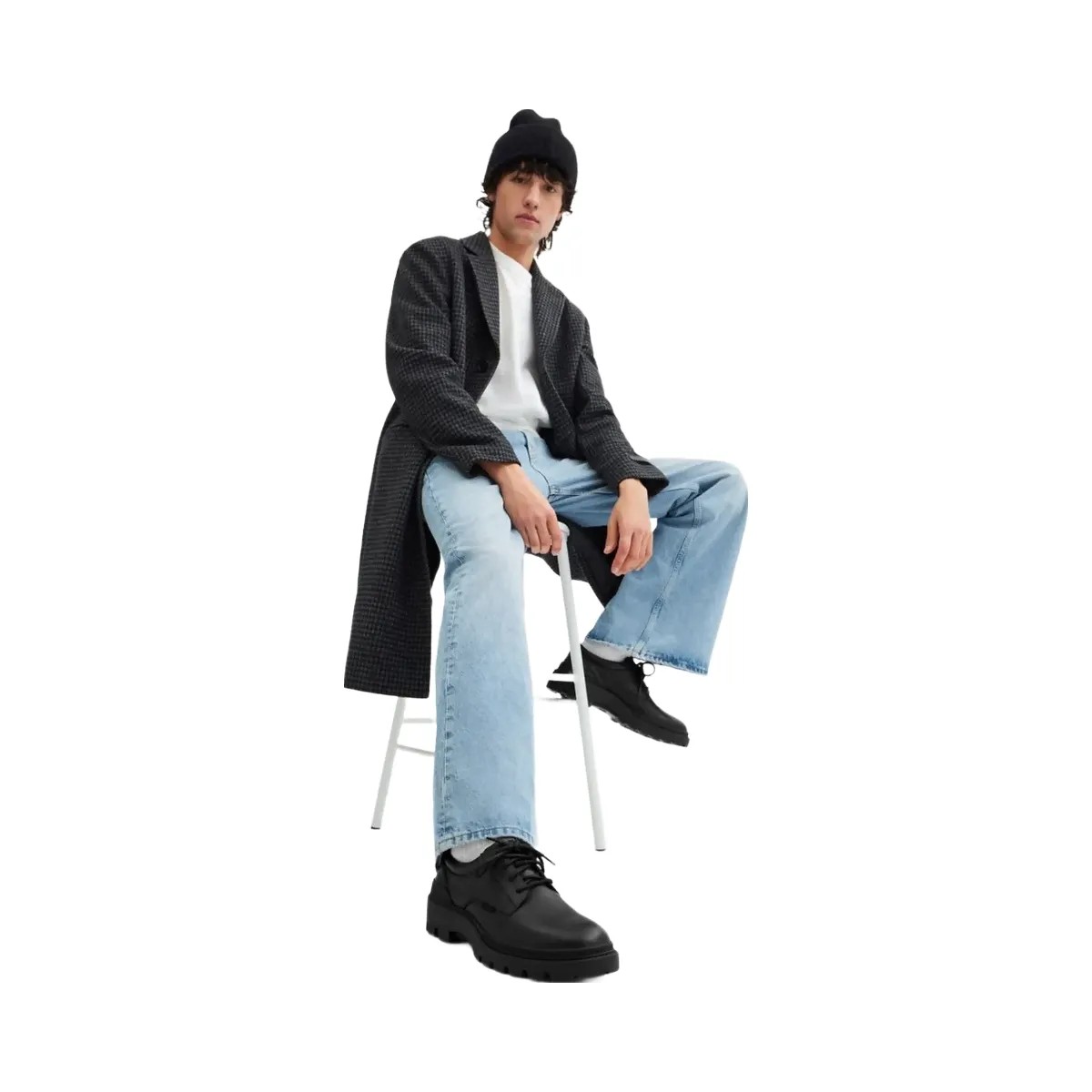 Coach Men's Cameron Derby In Signature Leather Black - HypeFly India View 5