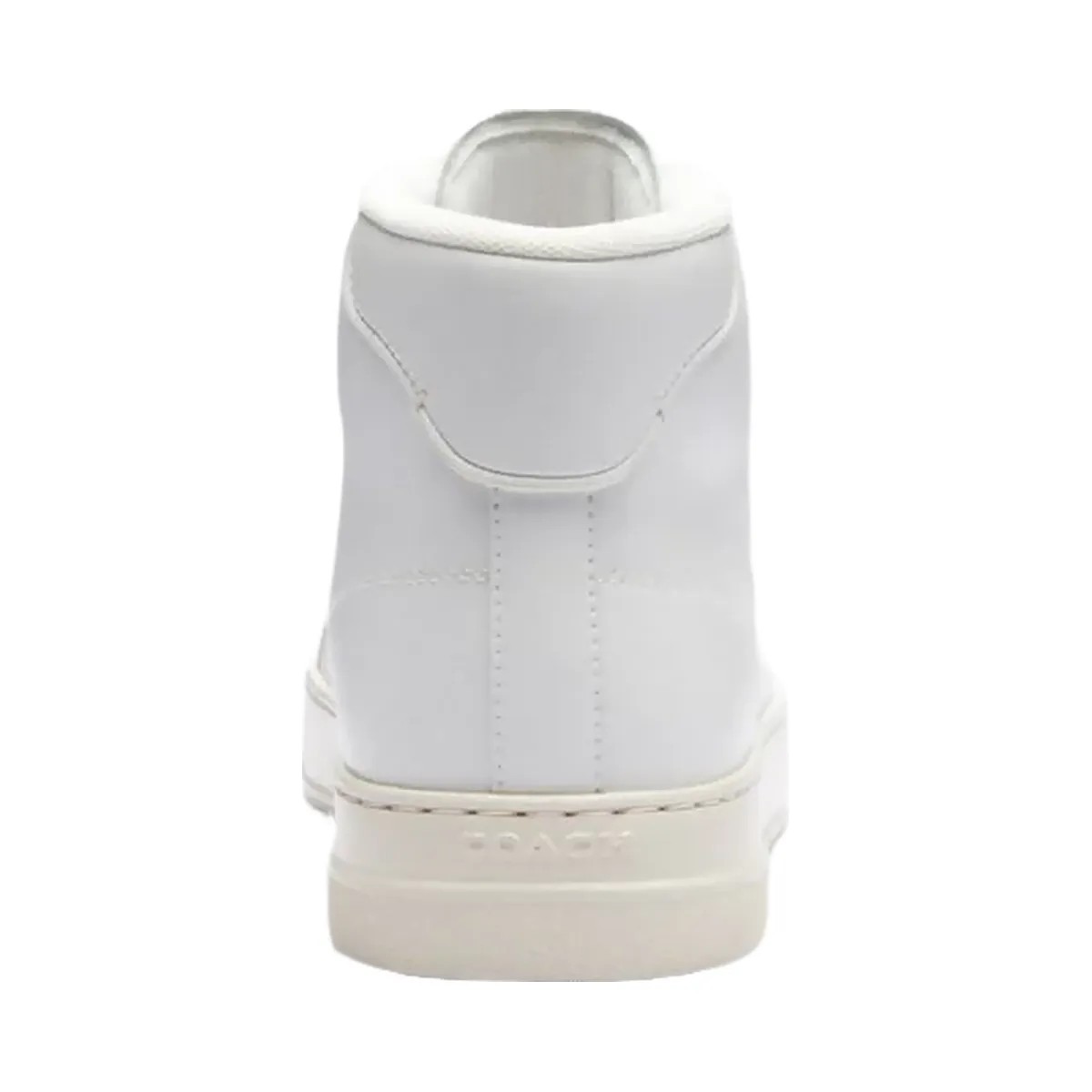 Coach Men's High Line High Top Sneaker Optic White - HypeFly India View 4