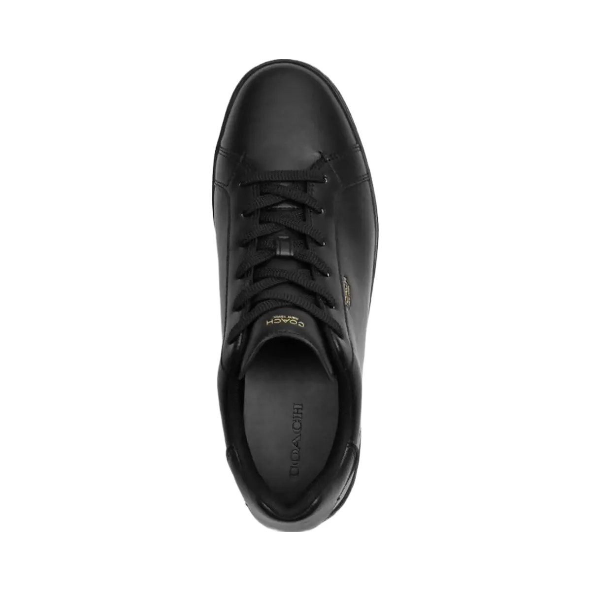 Coach Men's High Line Sneaker Black Black - HypeFly India View 3