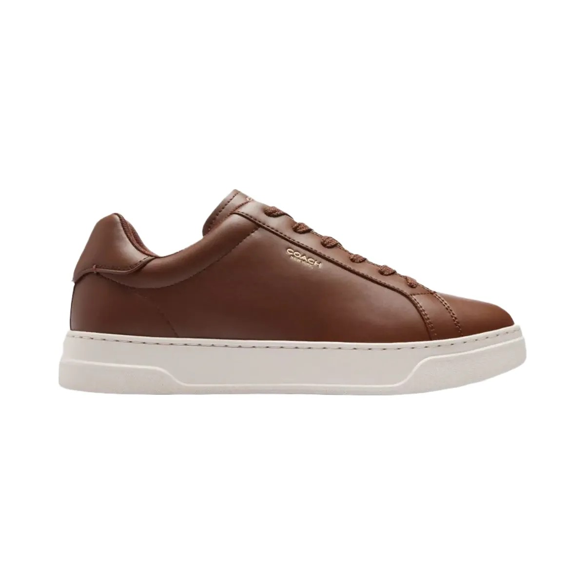 Coach Men's High Line Sneaker Dark Saddle - HypeFly India View 1
