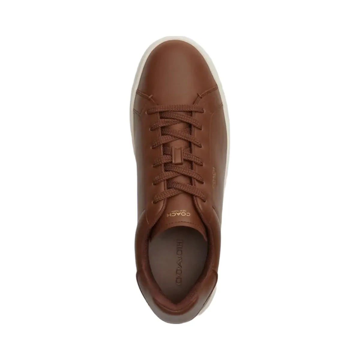Coach Men's High Line Sneaker Dark Saddle - HypeFly India View 3